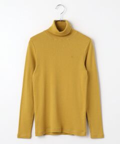 Mademoiselle NON NON / マドモアゼルノンノン カットソー | 甘撚グレースフライス(丸胴)タートルネックカットソー