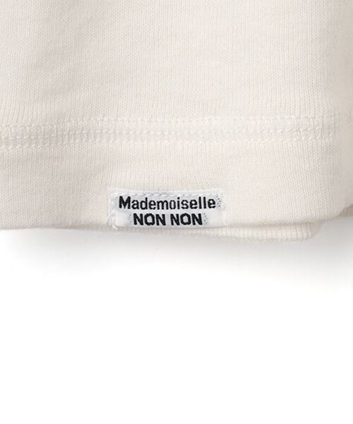 Mademoiselle NON NON / マドモアゼルノンノン カットソー | 甘撚グレースフライス(丸胴)タートルネックカットソー | 詳細1