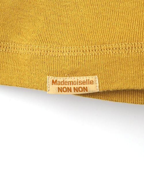 Mademoiselle NON NON / マドモアゼルノンノン カットソー | 甘撚グレースフライス(丸胴)タートルネックカットソー | 詳細8