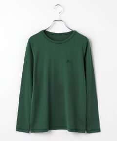 Mademoiselle NON NON / マドモアゼルノンノン Tシャツ | スーピマシルキーフライス Mlle non non刺繍Tシャツ[長袖]