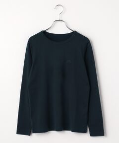 Mademoiselle NON NON / マドモアゼルノンノン Tシャツ | スーピマシルキーフライス Mlle non non刺繍Tシャツ[長袖]