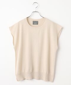 Mademoiselle NON NON / マドモアゼルノンノン ベスト | <MUSETTI>ムゼッティー ウールカシミヤニットベスト