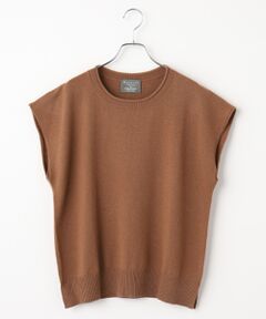 Mademoiselle NON NON / マドモアゼルノンノン ベスト | <MUSETTI>ムゼッティー ウールカシミヤニットベスト