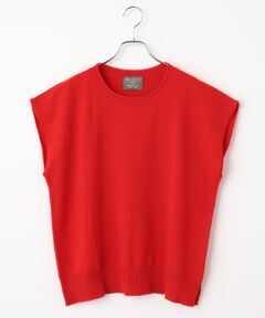 Mademoiselle NON NON / マドモアゼルノンノン ベスト | <MUSETTI>ムゼッティー ウールカシミヤニットベスト