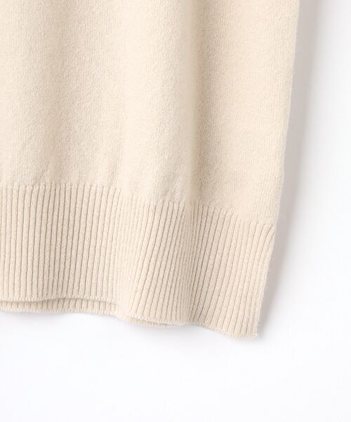 Mademoiselle NON NON / マドモアゼルノンノン ベスト | <MUSETTI>ムゼッティー ウールカシミヤニットベスト | 詳細3