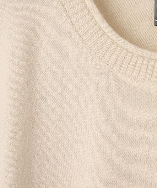 Mademoiselle NON NON / マドモアゼルノンノン ベスト | <MUSETTI>ムゼッティー ウールカシミヤニットベスト | 詳細4