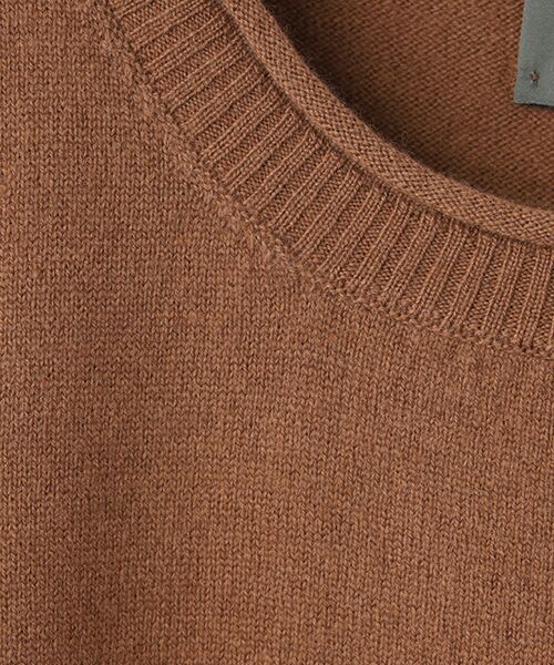 Mademoiselle NON NON / マドモアゼルノンノン ベスト | <MUSETTI>ムゼッティー ウールカシミヤニットベスト | 詳細5
