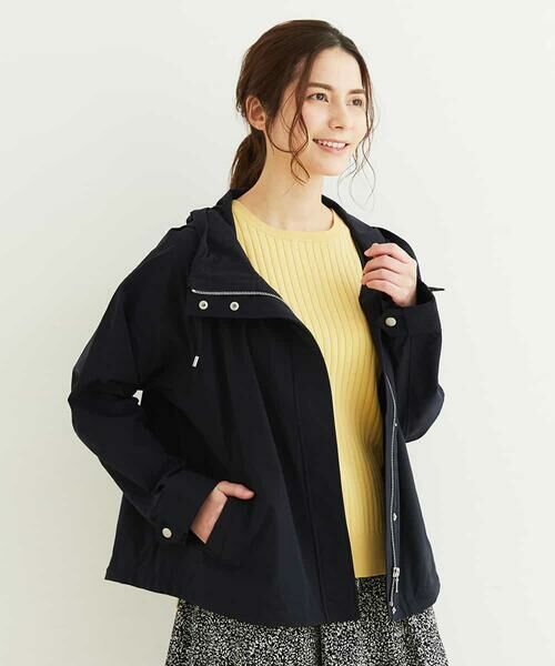 小さいサイズ 洗える ショート丈ブルゾン その他アウター Maison De Cinq メゾン ドゥ サンク ファッション通販 タカシマヤファッションスクエア