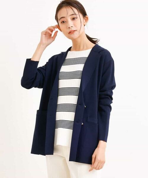 小さいサイズ 洗える ダブルテーラードジャケット テーラードジャケット Maison De Cinq メゾン ドゥ サンク ファッション通販 タカシマヤファッションスクエア