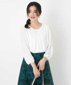 Maison de CINQ / メゾン ドゥ サンク カットソー | 【小さいサイズ/洗濯機で洗える】チャーム付きバルーンカットソー