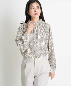 Maison de CINQ / メゾン ドゥ サンク シャツ・ブラウス | 【小さいサイズ/洗濯機で洗える】ハイネックブラウス