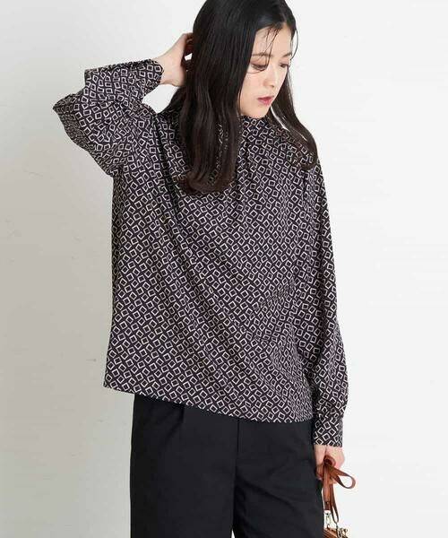 Maison de CINQ / メゾン ドゥ サンク シャツ・ブラウス | 【小さいサイズ/洗濯機で洗える】ハイネックブラウス | 詳細11