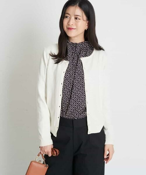 Maison de CINQ / メゾン ドゥ サンク シャツ・ブラウス | 【小さいサイズ/洗濯機で洗える】ハイネックブラウス | 詳細12