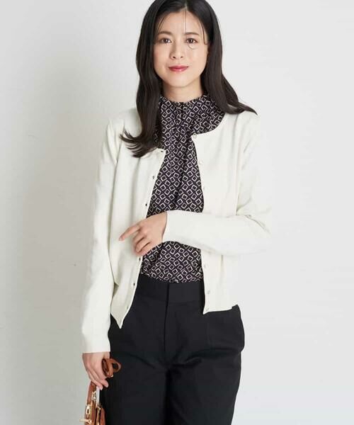 Maison de CINQ / メゾン ドゥ サンク シャツ・ブラウス | 【小さいサイズ/洗濯機で洗える】ハイネックブラウス | 詳細13