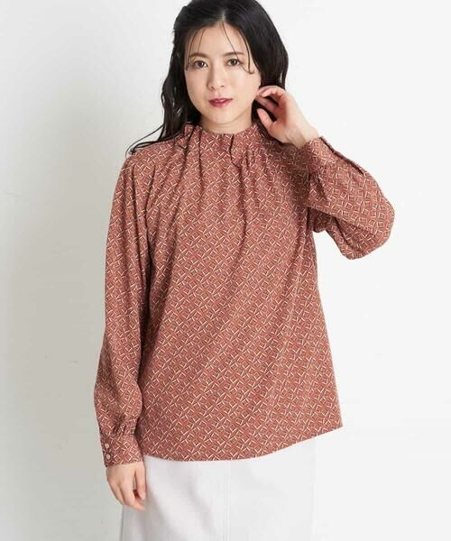 Maison de CINQ / メゾン ドゥ サンク シャツ・ブラウス | 【小さいサイズ/洗濯機で洗える】ハイネックブラウス | 詳細14