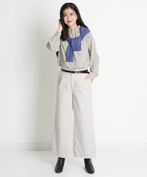 Maison de CINQ / メゾン ドゥ サンク シャツ・ブラウス | 【小さいサイズ/洗濯機で洗える】ハイネックブラウス | 詳細22