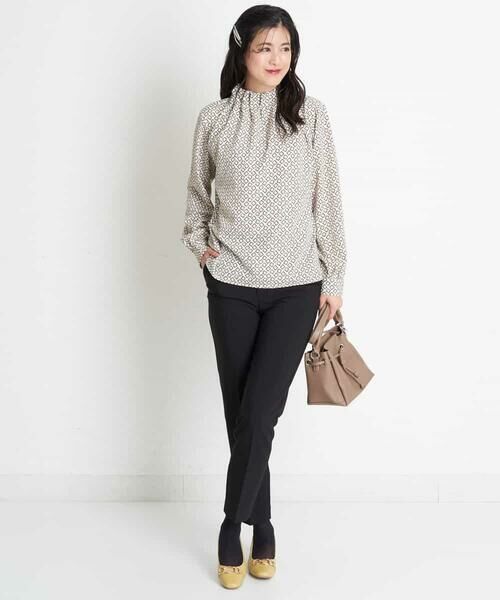 Maison de CINQ / メゾン ドゥ サンク シャツ・ブラウス | 【小さいサイズ/洗濯機で洗える】ハイネックブラウス | 詳細25