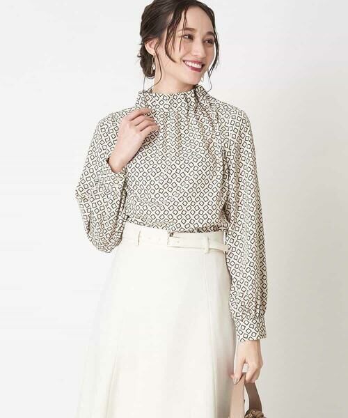 Maison de CINQ / メゾン ドゥ サンク シャツ・ブラウス | 【小さいサイズ/洗濯機で洗える】ハイネックブラウス | 詳細8