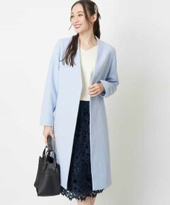 Maison de CINQ / メゾン ドゥ サンク その他アウター | 【小さいサイズ】ノーカラーロングコート