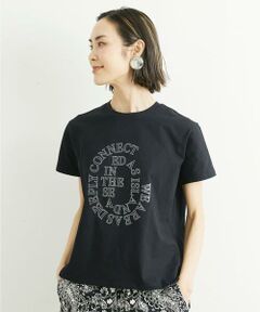 [小さいサイズ]モノトーンサークルロゴTシャツ