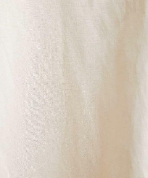 Maison de CINQ / メゾン ドゥ サンク ロング・マキシ丈スカート | [小さいサイズ]リネンロングフレアスカート（YURI KOBAYASHIコラボ/セットアップ対応） | 詳細11
