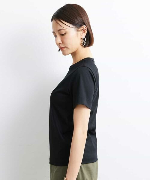 Maison de CINQ / メゾン ドゥ サンク カットソー | [小さいサイズ]コットンスムースロゴTシャツ（YURI KOBAYASHIコラボ） | 詳細7