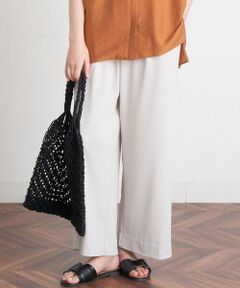 ジャージーワイドパンツ