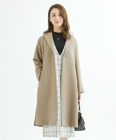 Maison de CINQ / メゾン ドゥ サンク その他アウター | 【小さいサイズ】ライトダブルクロスチェスターコート/洗える