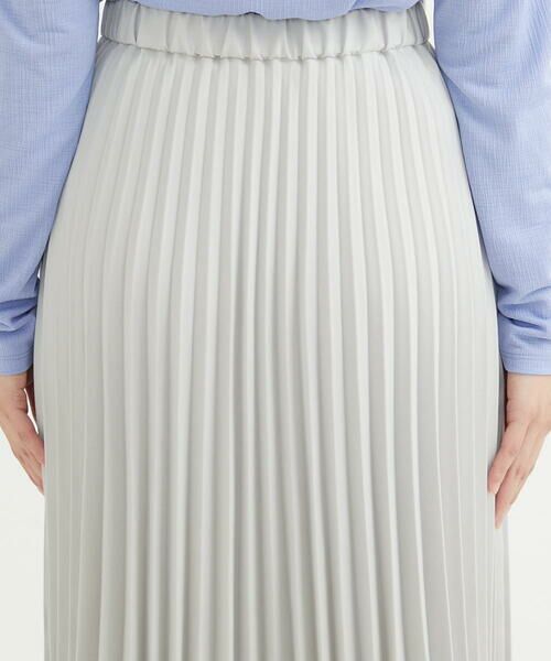 Maison de CINQ / メゾン ドゥ サンク ロング・マキシ丈スカート | 【小さいサイズ】ウーリッシュプリーツスカート/洗える | 詳細8