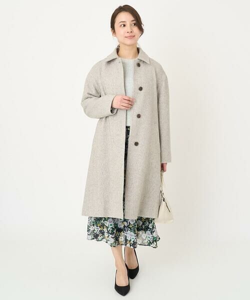 Maison de CINQ / メゾン ドゥ サンク ロング・マキシ丈スカート | 【小さいサイズ】中花プリントシフォンスカート/丈の長さが選べる/洗える | 詳細19