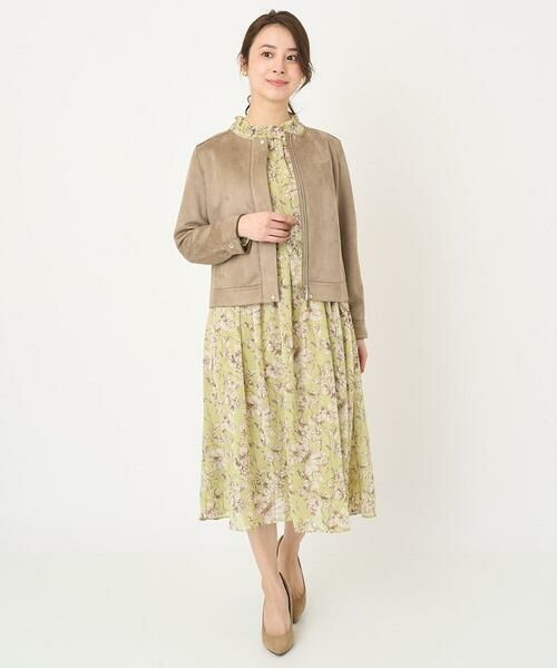 Maison de CINQ / メゾン ドゥ サンク その他アウター | 【小さいサイズ】フェイクスウェードショートブルゾン/洗える | 詳細21