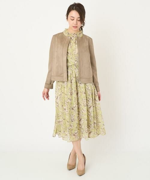 Maison de CINQ / メゾン ドゥ サンク その他アウター | 【小さいサイズ】フェイクスウェードショートブルゾン/洗える | 詳細22