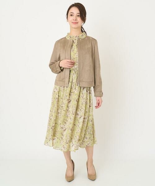 Maison de CINQ / メゾン ドゥ サンク その他アウター | 【小さいサイズ】フェイクスウェードショートブルゾン/洗える | 詳細23