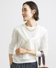 Maison de CINQ / メゾン ドゥ サンク ニット・セーター | [小さいサイズ]ウールブレンドニットアンサンブル（2点セット）