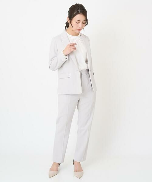 Maison de CINQ / メゾン ドゥ サンク テーラードジャケット | 【小さいサイズ】テーラードジャケット/セットアップ対応/洗える | 詳細23