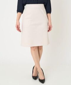 [小さいサイズ]トリコットカノコセミフレアスカート（セットアップ対応/定番スーツ）