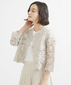 Maison de CINQ / メゾン ドゥ サンク シャツ・ブラウス | ケミカルレースボレロブラウス