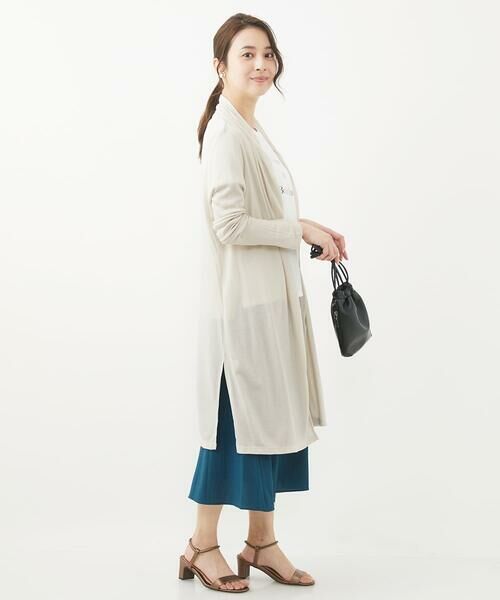 Maison de CINQ / メゾン ドゥ サンク カーディガン・ボレロ | 【小さいサイズ】着流しカーディガン/接触冷感/洗える | 詳細23