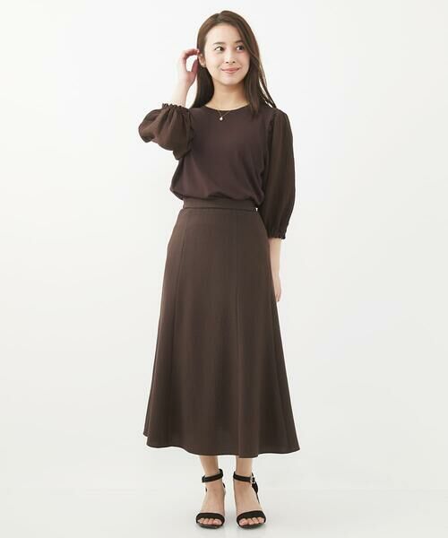 Maison de CINQ / メゾン ドゥ サンク ニット・セーター | 【小さいサイズ】切替えデザインボリュームスリーブニット/洗える | 詳細23