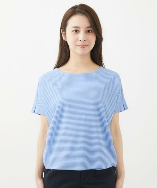 Maison de CINQ / メゾン ドゥ サンク カットソー | 【小さいサイズ】ボーダーチュールカットソー/洗える | 詳細27