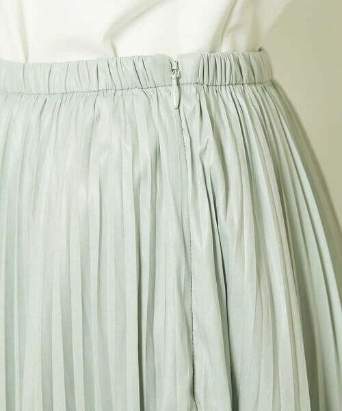 Maison de CINQ / メゾン ドゥ サンク ロング・マキシ丈スカート | [小さいサイズ]グロッシープリーツスカート | 詳細8