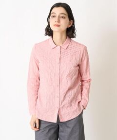 Maison de CINQ / メゾン ドゥ サンク シャツ・ブラウス | シャンブレーピンタックブラウス