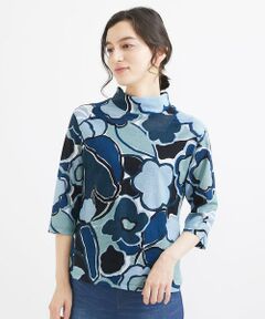 Maison de CINQ / メゾン ドゥ サンク カットソー | [日本製]ラミー天竺フラワープリントプルオーバー