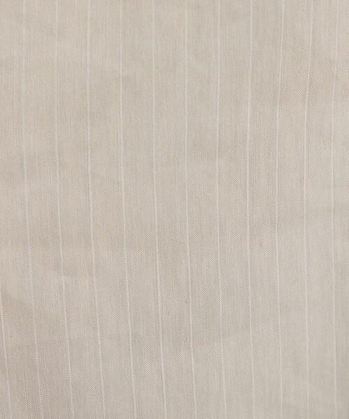 Maison de CINQ / メゾン ドゥ サンク ロング・マキシ丈スカート | [日本製/セットアップ対応]リネンピンストライプジャンパースカート | 詳細10