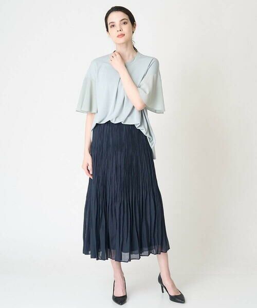 Maison de CINQ / メゾン ドゥ サンク ロング・マキシ丈スカート | ランダムプリーツスカート | 詳細3