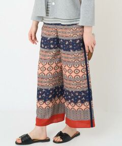 Maison de CINQ / メゾン ドゥ サンク チノ・ワークパンツ | 更紗ボーダープリントパンツ