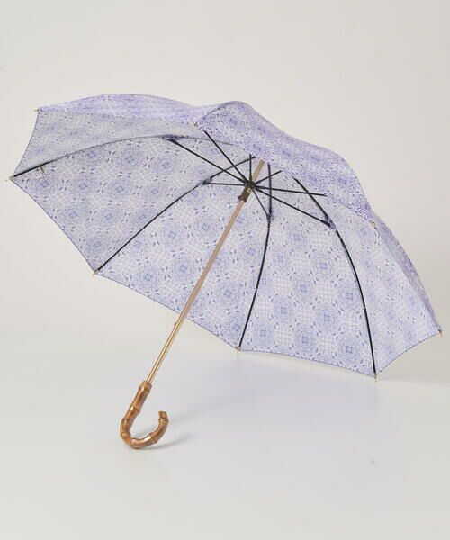 Maison de CINQ / メゾン ドゥ サンク 傘 | [晴雨兼用]レーシータイルプリントパラソル | 詳細1