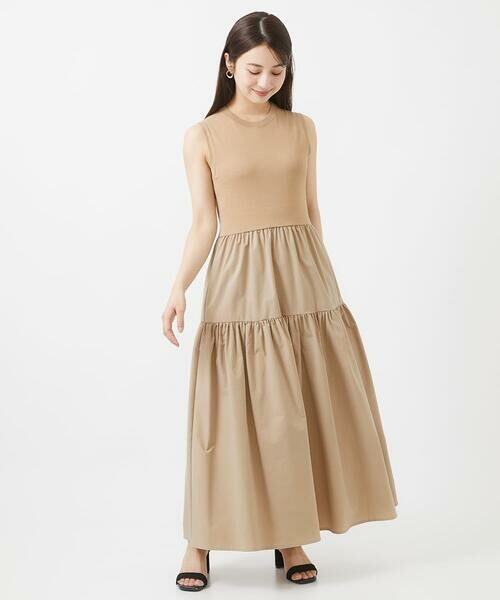 Maison de CINQ / メゾン ドゥ サンク ロング・マキシ丈ワンピース | 【小さいサイズ】ティアードデザインワンピース/洗える | 詳細18