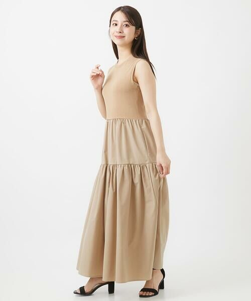 Maison de CINQ / メゾン ドゥ サンク ロング・マキシ丈ワンピース | 【小さいサイズ】ティアードデザインワンピース/洗える | 詳細20