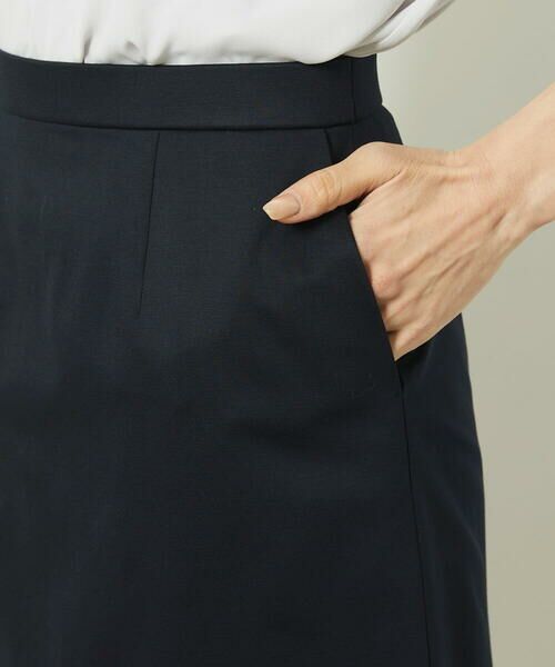Maison de CINQ / メゾン ドゥ サンク ミニ・ひざ丈スカート | [小さいサイズ]モクロディセミタイトスカート(セットアップ対応) | 詳細8